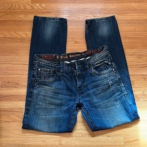 Men’s Rock Revival jeans. Size 32
